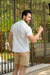 Short Casual Resort Caqui - Conquest - loja online
