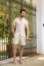 Kit 2 Short Casual Resort Bege Cru e Caqui - Conquest na internet