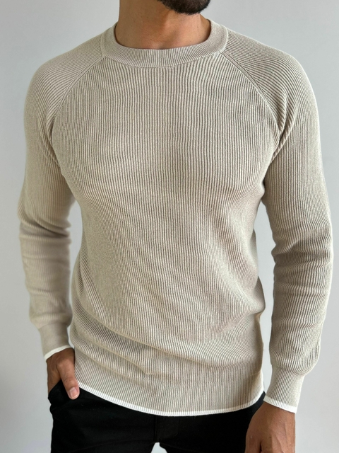 Suéter Tricot Textura Areia 2121 - RSM - comprar online