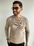 Suéter Tricot Textura Caqui 2121 - RSM na internet
