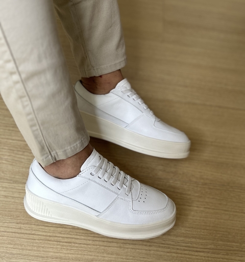 Tenis Sneaker River Branco 16102 - Conquest