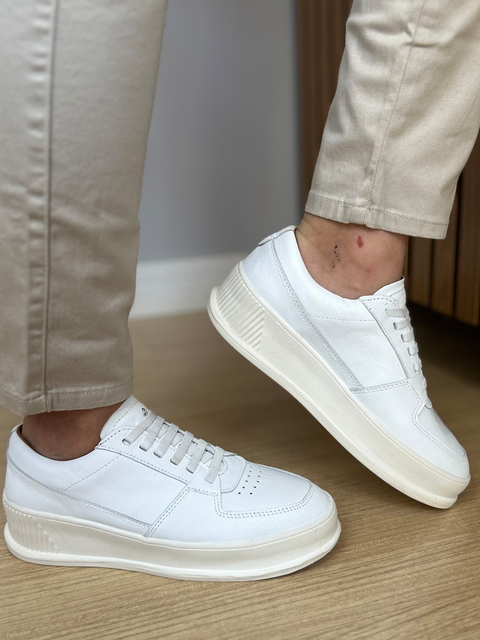 Tenis Sneaker River Branco 16102 - Conquest