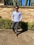 Imagem do Camisa Social Acetinada Slim Branca - Zip Off