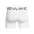 Cueca Boxer Kevland Microfibra - Kit com 8 Peças Pretas e Brancas na internet