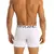 Cuecas Boxer Kevland - Kit Com 3 Peças Microfibra Branca