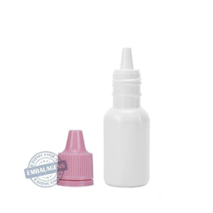 Imagem do 100 Frasco plástico 10ml conta gotas injetado - Ref 14778