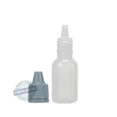 100 Frasco plástico 10ml conta gotas injetado - Ref 14768 - loja online