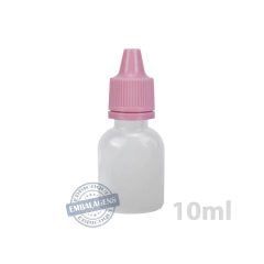 Imagem do 1000 Frasco plástico 10ml conta gotas bojudo injetado - Ref 14766