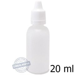 300 Frasco Plástico 20ml Conta gotas - Ref 14794