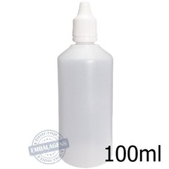1000 Frasco Plástico 100ml conta gotas - Ref 14818