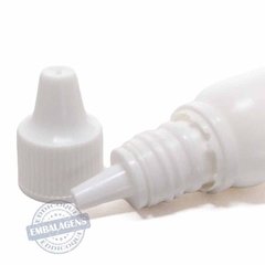 500 Frasco plástico 10ml conta gotas soprado - Ref 14770 - EDDICOQUI EMBALAGENS