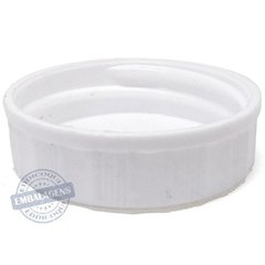 200 Pote Plástico 60 Ml Para Capsulas - Tampa De Rosquear - Branco na internet