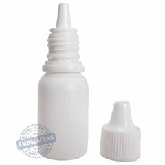 1000 Frasco plástico 10ml conta gotas soprado - Ref 14770 - EDDICOQUI EMBALAGENS