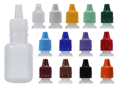 600 Frasco plástico 5ml conta gotas injetado - Ref 14722
