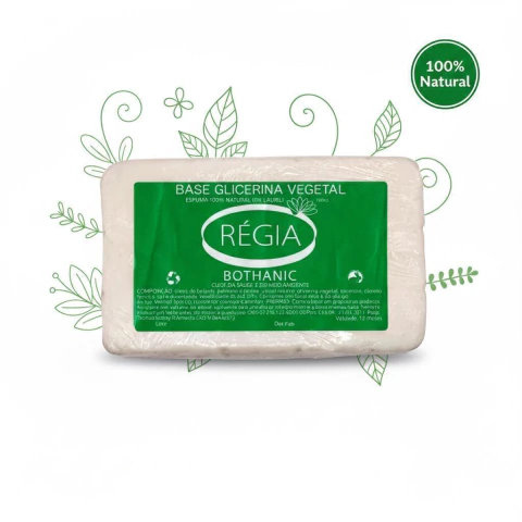 Base de Glicerina Vegetal para Sabonete Bothanic Regia 1Kg - Ref 98715 - comprar online