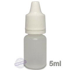 500 Frasco Plástico 5ml Conta gotas - Ref 14720