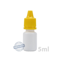Imagem do 300 Frasco plástico 5ml conta gotas injetado - Ref 14724