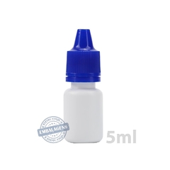 Imagem do 300 Frasco plástico 5ml conta gotas injetado - Ref 14724
