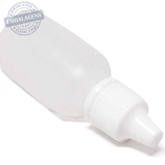 Imagem do 100 Frasco Plástico 15ml Conta Gotas - Ref 14784