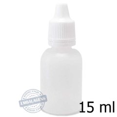 200 Frasco Plástico 15ml conta gotas - Ref 14784