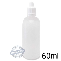 200 Frasco Plástico 60ml conta gotas - Ref 14810