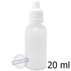 100 Frasco Plástico 20ml Conta gotas - Ref 14794
