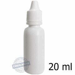100 Frasco Plástico 20ml Conta gotas - Ref 14798