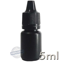 100 Frasco Plástico 5ml conta gotas - Ref 14730