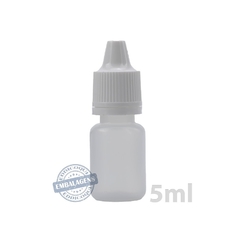 Imagem do 3000 Frasco plástico 5ml conta gotas injetado - Ref 14722