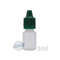 500 Frasco plástico 5ml conta gotas injetado - Ref 14722 - comprar online