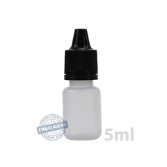 400 Frasco plástico 5ml conta gotas injetado - Ref 14722 - loja online