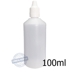 150 Frasco Plástico 100ml conta gotas - Ref 14818