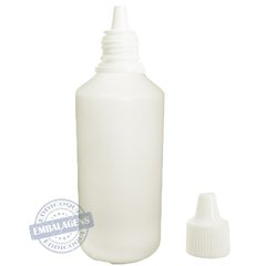 200 Frasco Plástico 100ml conta gotas - Ref 14820 - EDDICOQUI EMBALAGENS