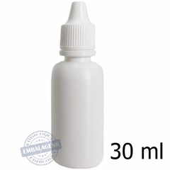 2500 Frasco Plástico 30ml conta gotas - Ref 14804