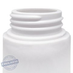 250 Pote Plástico 60ml Para Cápsulas Tampa 38mm Branco Ref RL -60 na internet