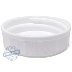250 Pote Plástico 60ml Para Cápsulas Tampa 38mm Branco Ref RL -60 - EDDICOQUI EMBALAGENS