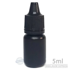 1000 Frasco plástico 5ml conta gotas soprado - Ref 14730