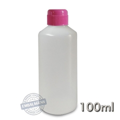 400 Frasco Plástico 100ml tampa rosquear S/L - Ref 24920 - EDDICOQUI EMBALAGENS