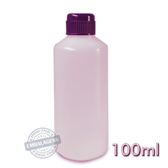 600 Frasco Plástico 100ml tampa rosquear S/L - Ref 24920 - loja online