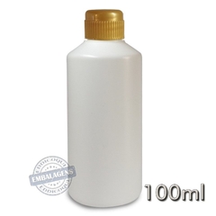 400 Frasco Plástico 100ml tampa rosquear S/L - Ref 24940