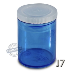 2000 Potinho Acrílico Cristal 7ml / J7 - Ref 13890 - EDDICOQUI EMBALAGENS