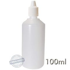 480 Frasco Plástico 100ml conta gotas - Ref 14818