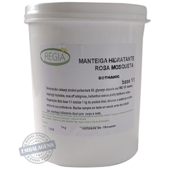 Base Vegetal Manteiga Hidratante Rosa Mosqueta 1:1 Regia Bothanic 12Kg - Ref 77830
