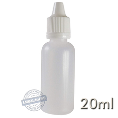 200 Frasco Plástico 20ml conta gotas - Ref 14794