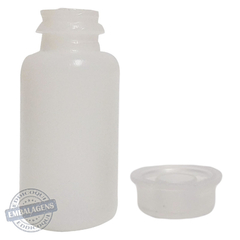 1000 Flaconete Plástico 5ml tampa pressão - Ref 10350 - comprar online