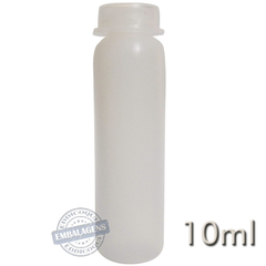 6000 Flaconete Plástico 10ml Tampa De Pressão- Ref 10380