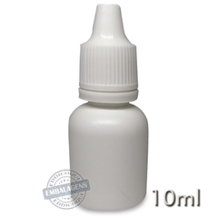 1000 Frasco Plástico 10ml Conta Gotas Gorducho - Ref 14774