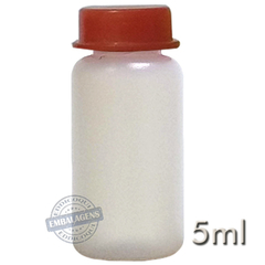 3000 Flaconete Plástico 5ml tampa pressão - Ref 10360 - loja online
