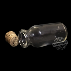 1000 Frasco penicilina de vidro 10ml tampa rolha - Ref 13970 - comprar online