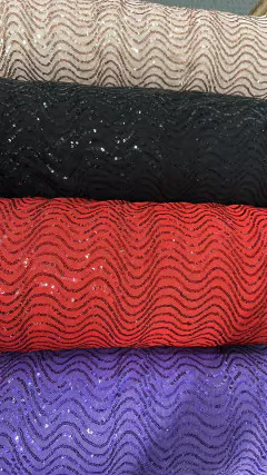 Lentejuela con Lycra Ondas - comprar online